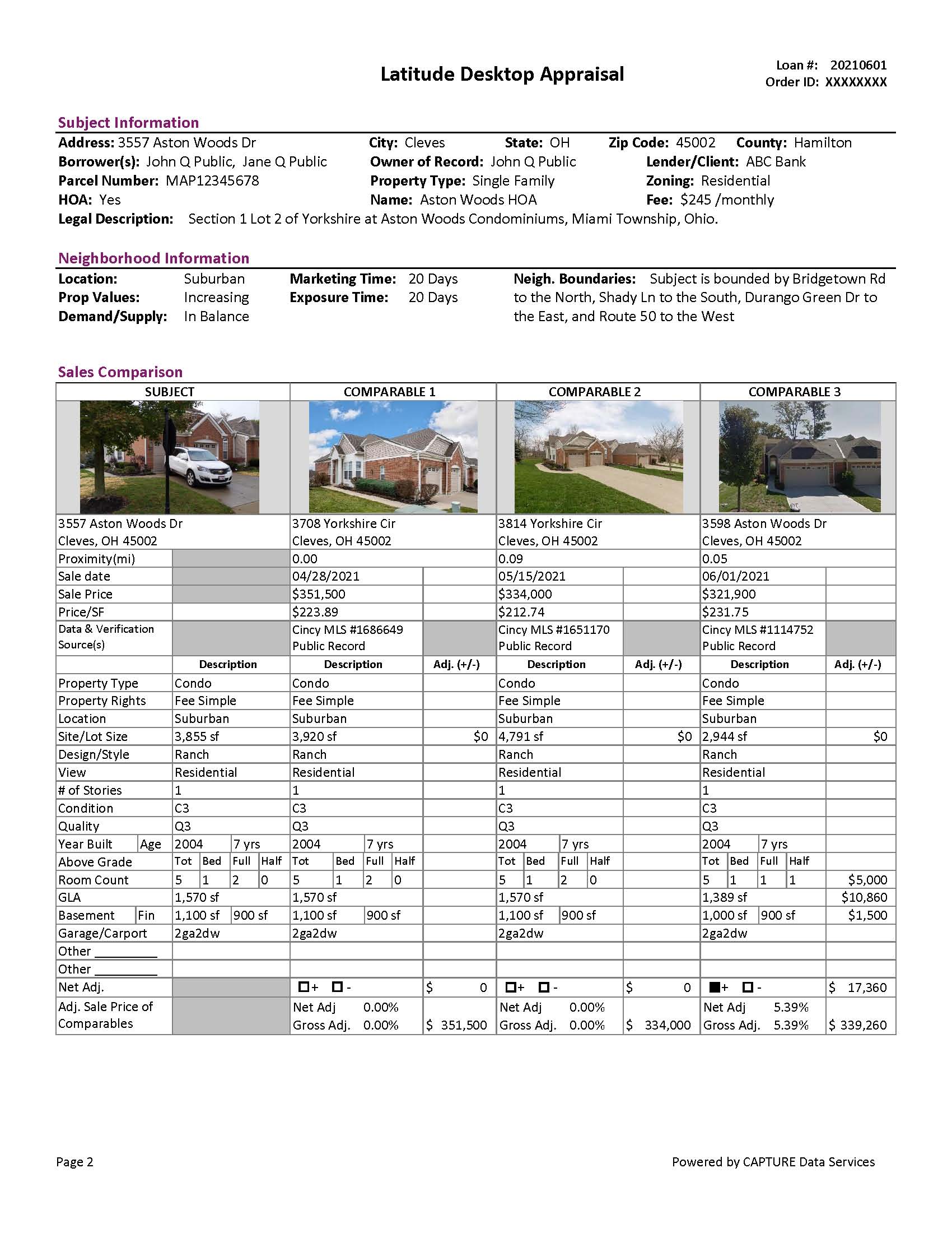 Latitude Desktop Sample Page 2